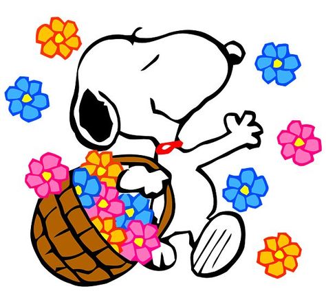 Charlie Brown Easter, Happy Snoopy, Snoopy Easter, Woodstock Snoopy, Whatsapp Sticker, Gif Png, Charlie Brown Snoopy, Mothers Day Weekend, Peanuts Cartoon