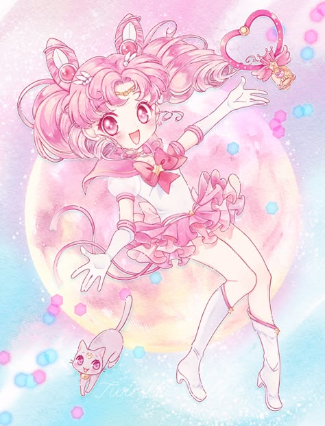 Rei's blog: фото Super Sailor Chibi Moon, Sailor Mini Moon, Sailor Moon Girls, Arte Sailor Moon, Sailor Moon Fan Art, Sailor Moon Usagi, Sailor Moon Aesthetic, Sailor Chibi Moon, Sailor Moon Manga