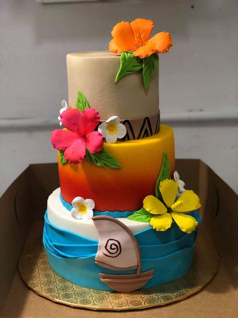 Moana Themed Sweet 16, Moana 2 Cake, Moana Smash Cake Ideas, Moana Baby Shower Theme, Moana Quinceanera Theme, Moana Birthday Cakes, Moana Quince, Moana Birthday Party Ideas Decoration, Moana Cake Ideas