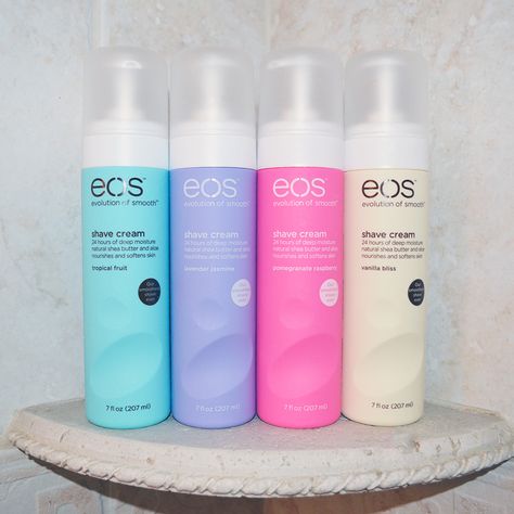 Eos Shaving Cream, Shaving Cream For Women, Best Shaving Cream, Eos Products, Bath N Body Works, Shave Cream, Smooth Shave, Healthy Skin Tips, Pretty Skin Care