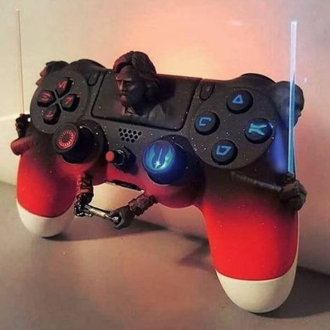 Unique and Cool Items That are More Want than Need (31 Pics) - Ftw Gallery Cool Ps4 Controllers, Control Ps4, Ps4 Controller Custom, Ps4 Controller Skin, Playstation Controller, Xbox 1, Video Game Room Design, Sick Designs, Best Gaming Wallpapers