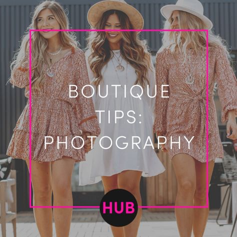 Boutique Hub Business collection of product photography tips!  #photogrphy #productphotography #productphotos #stockphotos #lightroom #photoshop Boutique Photography Ideas, Boutique Advertising Ideas, Boutique Pictures Photo Ideas, Online Shop Photo Ideas, Boutique Poses, Taking Product Photos, Boutique Tips, Product Photography Tips, Online Boutique Business