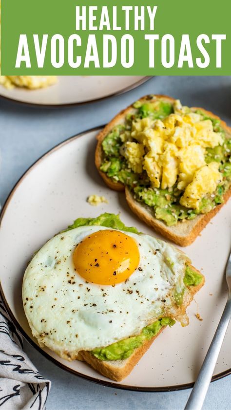 Try the best smashed avocado toast with egg recipe with our easy guide. This delicious breakfast combines creamy avocado, perfectly cooked eggs, and crispy toast for a nutritious and satisfying meal. Follow our step-by-step instructions to create the ultimate avocado toast that’s perfect for any morning. Enjoy a healthy and tasty start to your day with this simple recipe. Avacodo Toast Recipes Breakfast Eggs, Avacodo Breakfast, How To Make Avocado Toast, Avacodo Toast Recipes With Egg, Eggs And Avocado Breakfast, Avacodo Toast Recipes Breakfast, Smashed Avocado Toast, Easy Avocado Toast, Best Avocado Toast Recipe