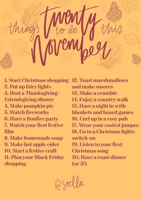 November Prompts, Toasting Marshmallows, November Activities, Seasonal Living, Hello November, Fall Mood Board, Fun Fall Activities, Fall Things, Hot Apple Cider