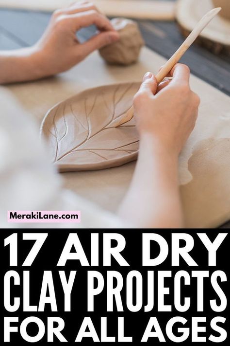 Crayola Clay, Clay Projects For Kids, Making Clay, Homemade Clay, Diy Air Dry Clay, Air Dry Clay Projects, Clay Diy Projects, Clay Crafts Air Dry, Tanah Liat