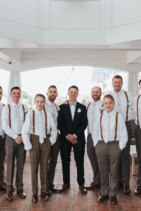 No Jacket Groomsmen, Groomsmen No Jacket Suspenders, Groomsmen No Jacket, Groomsmen With Suspenders, Groomsmen Suspenders, Groomsmen Attire, Wedding Mood Board, Wedding Mood, Suspenders