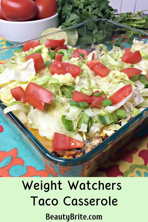 Weight Watchers Taco Casserole Ww Walking Taco Casserole, Weight Watchers Walking Taco Casserole, Weight Watchers Taco Casserole, Walking Taco Casserole, Weight Watchers Casserole, Tri Color Pasta, Ww Dinners, Walking Taco, Walking Tacos