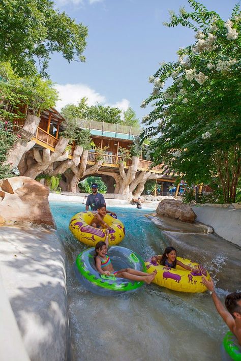 10 Awesome Things About Schlitterbahn New Braunfels – Do512 Family Schlitterbahn New Braunfels, Texas Places, Shady Tree, Spring Forward, River Park, Thrill Seeker, New Braunfels, Waterpark, Yellow Submarine