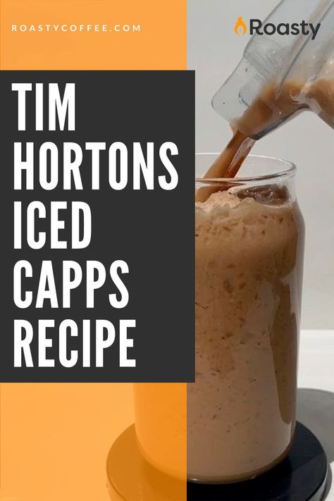 Looking for a way to make Tim Hortons Iced Capps at home? Our copycat recipe is easy to make and can be customized to your liking. Tim Hortons Iced Capp Recipe, Ice Cap Recipe, Iced Capp Recipe, Iced Cappuccino Recipe, French Vanilla Cappuccino, Cappuccino Recipe, Iced Cappuccino, Frappe Recipe, Slushie Recipe