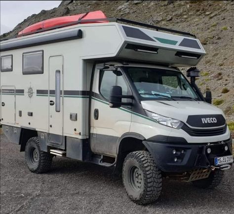 Iveco Daily Camper, Mercedes Sprinter Camper Van, Iveco Daily 4x4, Luxury Rv Living, 4x4 Camper Van, Kombi Motorhome, Truck Bed Camper, Rv Travel Trailers, Overland Truck