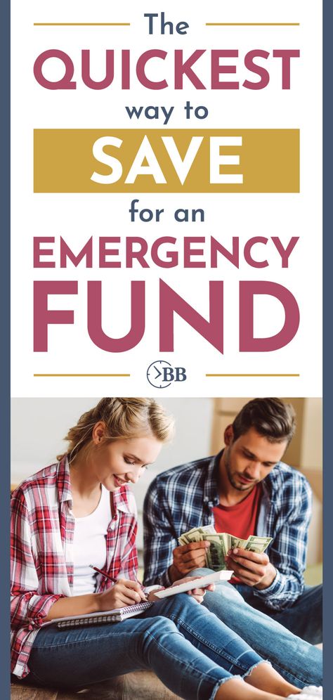 If you think an emergency fund is out of your reach, think again. These are the quickest ways we know to start building an emergency fund even if you've struggled with this over and over again, we can help get you started with ideas that actually work. Emergency Fund Savings Plan, Emergency Savings, Family Emergency, Family Finance, Budgeting Finances, Emergency Fund, Savings Account, Budgeting Tips, Fast Money