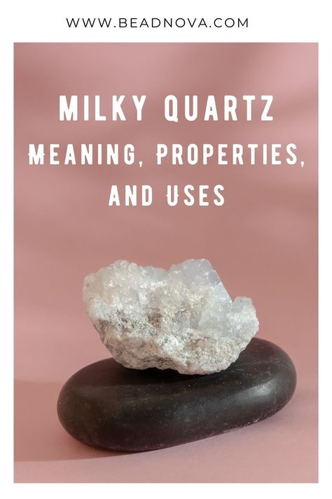 Today, milky quartz is one of the most popular healing stones. Learn about its healing properties and how it can be used in healing. Milky Quartz Meaning, Milky Quartz Crystal Meaning, White Quartz Crystal, Snow Quartz, Milky Quartz, Metamorphic Rocks, Become Wealthy, Lost My Job, Crystal Meanings