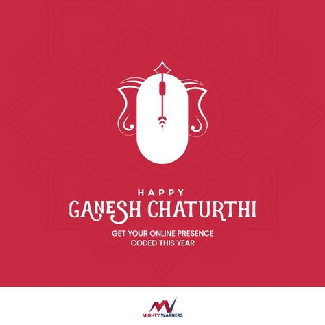 #mightywarner #ganeshchaturthi #socialmediamarketingagencyindia #digitalmarketing #skills #growbrand #onlinegrowthstraategy #ganeshchaturthi2022 #lordgenesha #ganapathibappamoriya #wishes #happyganeshchaturthi #utsav #creativepost Happy Ganesh, Happy Ganesh Chaturthi, Ganesh Chaturthi, Grow Your Business, Online Presence, Growing Your Business, To Grow, This Year, Coding