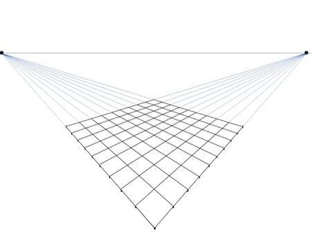 Chess Board Drawing Perspective, 2 Point Perspective Art, Perspective Art Lesson, Point Perspective Art, Perspective Grids, Room Perspective Drawing, Perspective Room, 3d Forms, 2 Point Perspective