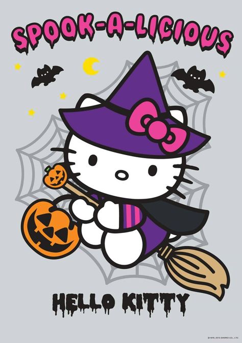 Hello Kitty And Dear Daniel, Halloween Sanrio, Pfp Christmas, Sanrio Halloween, Dear Daniel, Images Hello Kitty, Halloween Wallpaper Cute, Hello Kitty Themes, Wallpaper Doodle