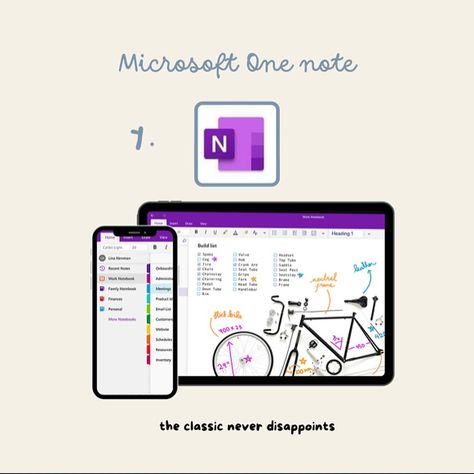 Looking for the perfect note-taking app? Discover our top recommendations for staying organized and productive! 📒✏️ Here I present you some of my favorites, the best part is that they are free to download! 🚀 - OneNote: Versatile and Collaborative: Ideal for diverse note formats and real-time collaboration within Microsoft 365. - Nebo: Handwriting to Text: Perfect for converting handwritten notes and diagrams into editable, searchable text. - Notability: Multimedia and Audio Integration:... Note Taking Apps, Handwritten Notes, Microsoft 365, Note Taking, Staying Organized, My Favorites, Personal Finance, Real Time, Handwriting