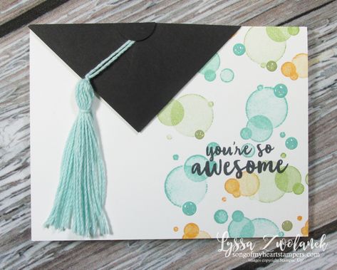 Stampin Up Graduation Cards, Diy Graduation Cards, Graduation Cards Handmade, Graduation Tassel, Diy Graduation, Grad Cards, Graduation Diy, Graduation Card, Graduation Cards