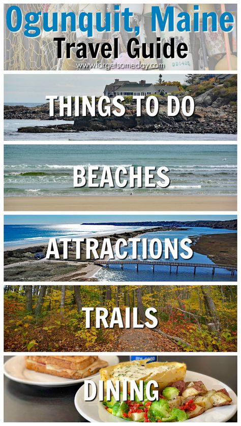 Things To Do In Maine, Ogunquit Beach, Maine Road Trip, Kittery Maine, Ogunquit Maine, Maine Beaches, Visit Maine, New England Road Trip, Abandoned Homes