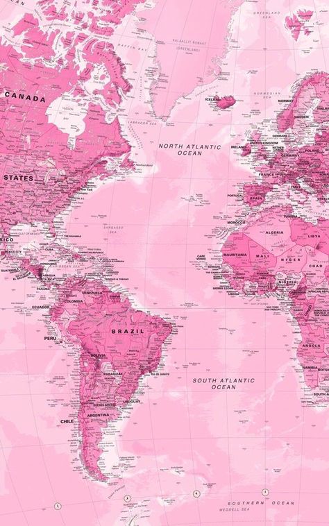 Pink Traveling Aesthetic, Pink Aesthetic Travel Pictures, Pink Map Aesthetic, Pink Aethstetic, Maps Aesthetic, Pastel Home Decor, Pink Travel, Pink Wallpaper Backgrounds, Image Swag