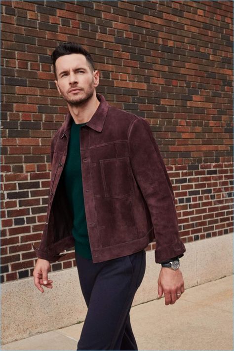 Suede Jacket Outfit, Guys Grooming, Clothing Guide, Mens Luxury Fashion, Brown Suede Jacket, Man Fashion, Men Fashion Casual Outfits, Mens Winter Fashion, Best Brands