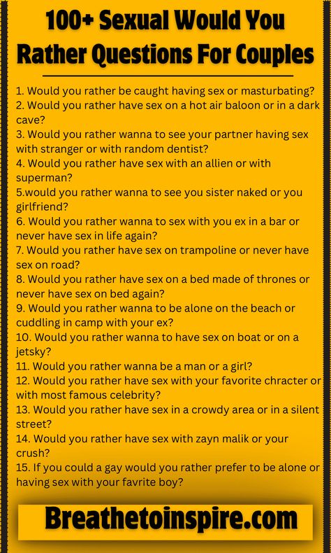 Would U Rather Questions For Couples, Fantasy Questions For Couples, Would You Rather Dirty Questions For Couples, Would U Rather Questions For Boyfriend, Would You Rather For Couples, Role Play Scripts For Couples, Spicy Couples Questions, Would You Rather Questions For Couples Spicy, Deep Would You Rather Questions