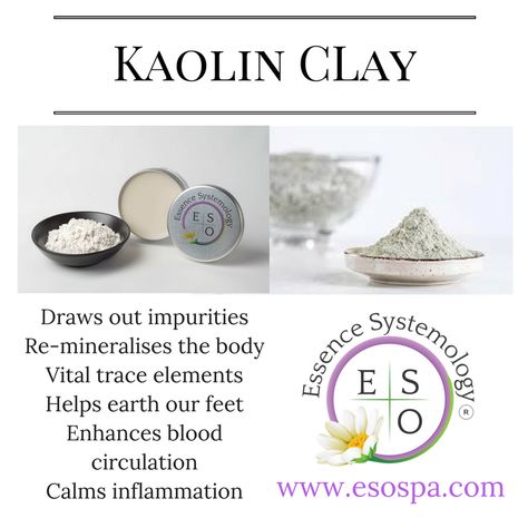 Benefits of Kaolin Clay in reflexology Kaolin Clay Mask Recipe, Kaolin Clay Benefits, Clay Mask Recipe, Diy Clay Mask, Kaolin Clay Mask, Body Scrub Recipe, Skin Advice, Skincare Quotes, Diy Scrub