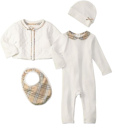 Burberry Kids' Newborn Gift Set Burberry Baby Clothes, Burberry Outfits, Punk Baby Clothes, Baby Clothes Onesies, Burberry Baby Girl, Luxury Baby Clothes, Punk Baby, Disney Baby Clothes, Neutral Baby Clothes