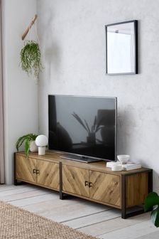 TV Stands | Corner & Floating TV Units | Next UK Long Tv Unit, 80 Inch Tv, Black Tv Unit, Long Tv Stand, Tv Console Cabinet, Tv Storage Unit, Oak Tv Unit, Next Furniture, Wooden Tv Stands