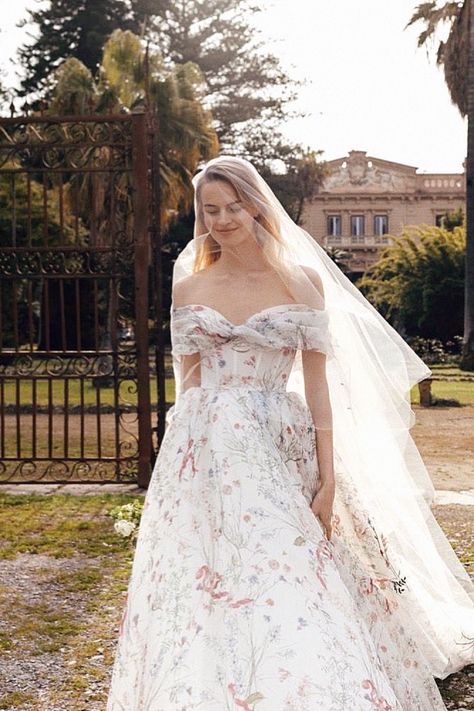 This bridal dress might be stunning for the bride-to-be. I love capturing this for bridal imagery. Collect this gown to your bridal fashion board. Dresses By Pattern, White Wedding Dress, Fashion Board, Pattern White, Bridal Fashion, White Wedding Dresses, Designer Gowns, Bridal Dress, White Wedding