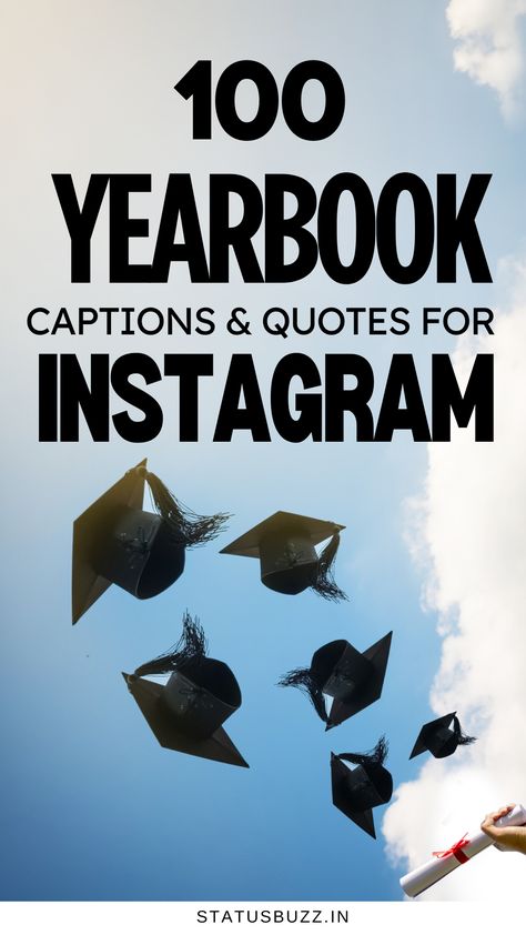 What are the best yearbook captions and quotes for Instagram? A great caption makes senior year memories even more special. These yearbook captions and quotes for Instagram highlight achievements, friendships, and future goals. Whether looking for something classic or lighthearted, these yearbook captions and quotes for Instagram help create the perfect post. High School Captions, Yearbook Captions, School Captions, Quotes For High School, Senior Year Memories, High School Experience, Best Captions, High School Memories, Yearbook Quotes