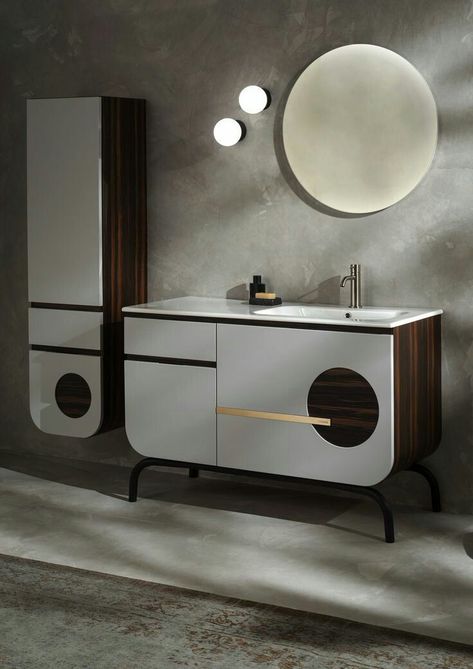 Modern Home Decor Dressing Table Decorating Ideas 2022 | Vanity Table Design || Dressing Table Mirror Designs Basin Counter, Italian Bathroom Design, Black Cabinets Bathroom, Wash Basin Cabinet, Console Unit, Rectangular Bathroom Mirror, Crockery Design, Vanity Counter, Small Bathroom Sinks