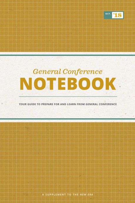 General Conference Notebook-booklet General Conference Journal, General Conference Notebook, Family Proclamation, Journal News, Conference Talks, Lds General Conference, General Conference, Relief Society, Look Vintage