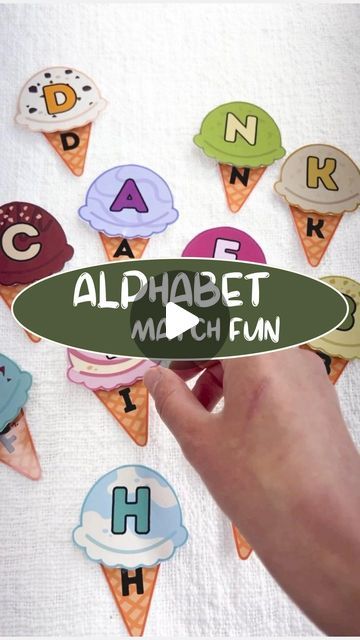 WoodilyToys | Pretend Play on Instagram: "🌿 Freebie Alert: We’re gifting away this Printable Alphabet Matching Game to EVERYONE!

🌟Letters recognition
🌟Hand-eye coordination

🚀 To grab your FREE Alphabet Matching Game,

1) just drop a comment “ICE CREAM” to this reel

2) make sure you’re following us @woodilytoys,

👉🏻 and we’ll send your printable set for FREE! 💝

📢 This offer is valid for just 3 days and ends Apr 3rd, 4 pm.

🎈 You’ll need:
• Our Printables
• Sticky velcro
• Paper

For durability and endless fun, consider laminating your printables! 

#alphabetchallenge #alphabetactivities #matchinggame #cognitivedevelopment #finemotoractivity" Diy Abc Flashcards, Alphabet Matching Worksheets Preschool, Alphabet Matching Printables Free, Alphabet Matching Game, Abc Flashcards, Matching Worksheets, Alphabet Matching, Printable Alphabet, Alphabet Printables