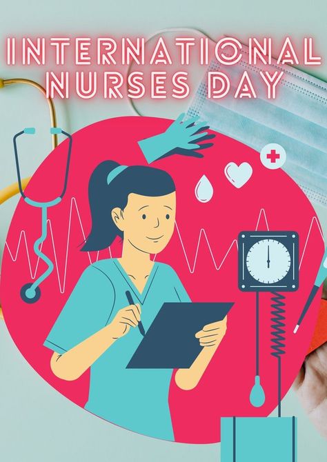 International Nurses Day Poster International Nurses Day Poster, Nurses Day Poster, Nursing Day Poster, International Nurses Day, Happy Nurses Week, Nurses Day, Nurses Week, Movie Posters, Film Posters