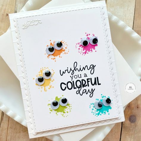 Rainbow Card, Okie Dokie, Modern Card, Taylored Expressions, Taylor S, Card Making Kits, Cricut Cards, Kids Birthday Cards, Art Card