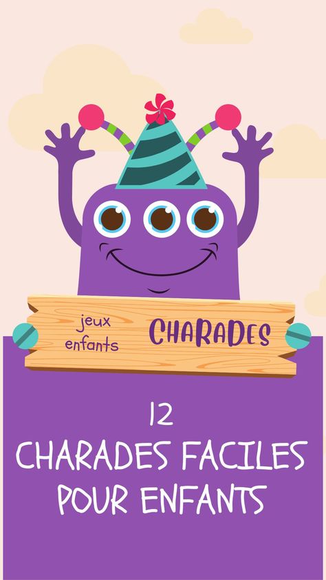 12 charades faciles avec réponses pour vos enfants. Apprenez aussi à en créer vous même, vous verrez c'est facile ! Bricolage Halloween, 1. Mai, Halloween Diy, Pokemon, Happy Birthday, Halloween, Birthday, Pokémon, Halloween Crafts