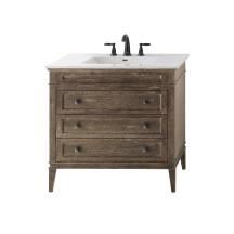 Ronbow 059436 36 Inch Bathroom Vanity, Bathroom Sink Tops, Ceramic Bathroom Sink, 36" Vanity, Cabinet Vintage, Bathroom Vanities Without Tops, 30 Bathroom Vanity, Solid Wood Cabinets, Bathroom Vanity Base