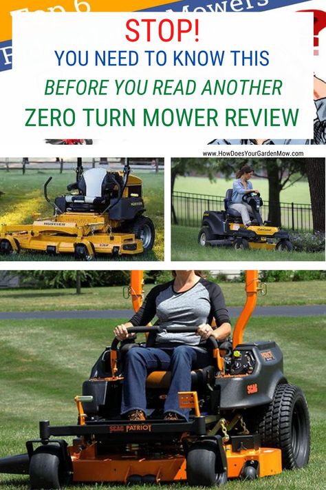 Before You Read a Lawn Mower Review Read This. Not all mower reviews are created equal. All is not what it seems. #zeroturn #zeroturnmowers #zeroturnlawnmowerreviews #mowerreviews Zero Turn Lawn Mowers, Lawn Care Tips, Zero Turn Mowers, Riding Lawn Mowers, Yard Care, Riding Mower, Riding Lawnmower, Lawn Mowers, Lawn Care