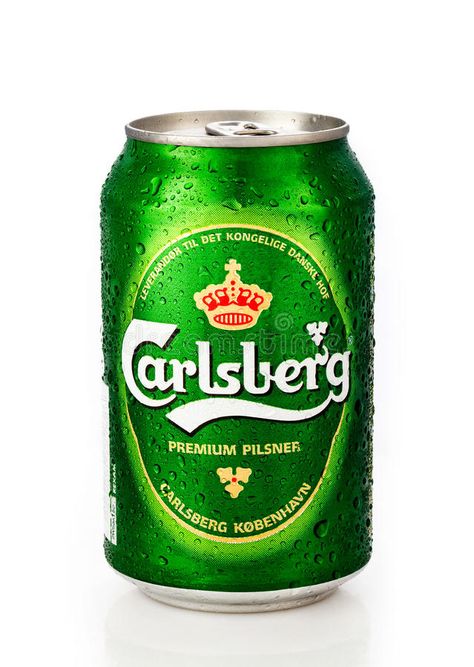 Carlsberg can. A cold carlsberg can with water drops on white background with re , #AD, #carlsberg, #water, #Carlsberg, #cold, #background #ad Cold Background, Carlsberg Beer, Popular Beers, Non Alcoholic Beer, Beers Of The World, Mix Photo, Lager Beer, Beer Brands, Beer Brewing