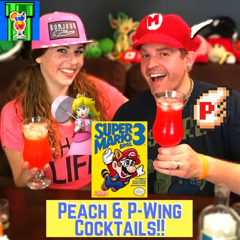 Super Mario Cocktails, Make A Video Game, Layered Cocktails, Least Favorite, Delicious Cocktails, Time Saving, Super Mario Bros, Cocktail Drinks, Mario Bros