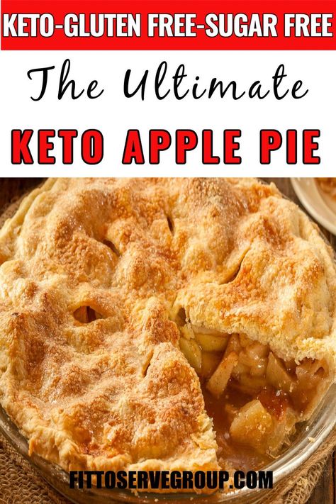 Keto Apple Pie Recipe, Low Carb Apple Pie, Keto Apple Pie, Mock Apple Pie, Sugar Free Apple Pie, Keto Pies, Keto Pie, Chayote Squash, Keto Fruit