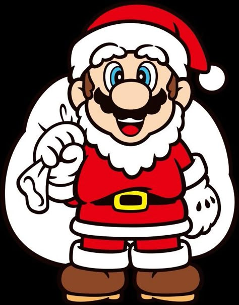 Super Mario Christmas, Mario Christmas, Christmas Wallpaper Hd, Dibujos Toy Story, Christmas Cutouts, Super Mario Art, Super Mario Brothers, Mario Art, Mario Brothers