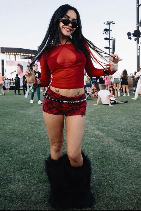 Edgy Festival Outfit, Hard Summer Outfit, Hard Summer Festival, Video Dress, Rave Party Outfit, Rave Fit, Rave Outfits Festivals, Rave Fits, Rave Babe