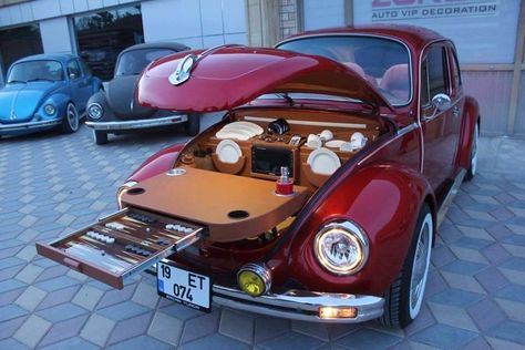 Beetle Interior, Vw Bug Interior, Camper Car, Vw Ideas, Vintage Auto's, Vw Sedan, Vw Classic, Volkswagen Bug, Vw Aircooled