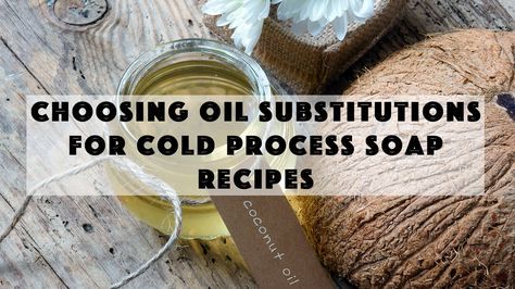 In this video I’m going to show you how to choose oil substitutions for your cold process soap recipes! You can find the oil chart here. Lye Calcs – SoapCalc.net | TheSage.com Enjoy the… Oil Substitutions, Soap Making Tutorials, Natural Soaps Recipes, Soap Studio, Cold Process Soap Recipes, Make Soap, Swirl Soap, Soap Colorants, How To Make Oil