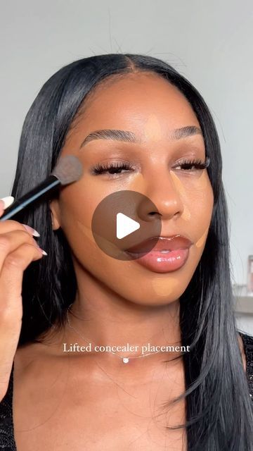 Schae B on Instagram: "Lifted concealer placement 🫶🏾 used the @saiebeauty slip tint radiant all over concealer in shade 16 to subtly lift and brighten my face :)
#beauty #concealerhack #concealer #saiebeauty #beginnermakeup" Concelear Makeup Placement, Concealer Placement, Makeup Placement, Face Beauty, Makeup For Beginners, Concealer, Makeup Tips, Shades, Makeup