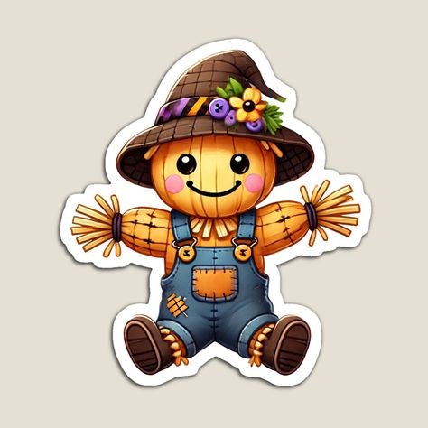 Scarecrow Dress, Scarecrow Drawing, Patchwork Hat, Cute Scarecrow, The Scarecrow, Animal Doodles, Rug Designs, Free Clip Art, Cute Kawaii