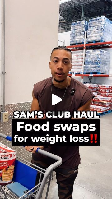 Trent Harrison | Online Fitness Coach on Instagram: "These are the food swaps you need to make at Sam’s club if you are on a weight loss journey!

If you want my help to lose 20-30 lbs and fit back into your old clothes without restrictive dieting. Comment “ME” if you’re ready🔥
 #protein #highprotein #macrofriendly #icecream #chocolate #fitness #fitnesstips #nutrition #mealprep #grocery #grocerystore #abs #loseweight #weightloss #samsclub #pancakes #bread" Healthy Snacks Sams Club, Sams Club Meal Prep Ideas, Trent Harrison, Sam’s Club, Healthy Food Swaps, Food Swaps, Online Fitness Coaching, Food Swap, Online Fitness