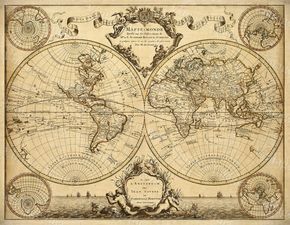 Carte geografique Star Catcher, Maps Aesthetic, Restoration Hardware Style, Antique World Map, Etiquette Vintage, Map Vintage, World Map Poster, Ship Drawing, Wall Map