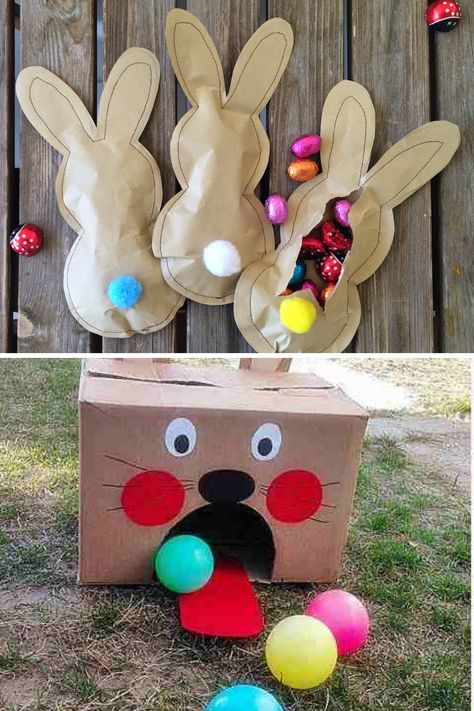 27 Easter Party Games - Fun Party Pop Easter Themed Birthday Party, Outdoor Easter Party, School Easter Party, Kids Easter Party, Easter Birthday Party, Easter Party Games, Games To Make, Easter Outdoor, Easter Crafts For Toddlers